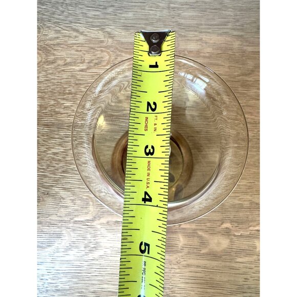 Vintage Hurricane Candle Holder With Brass Base & Glass Shade  8" Tall - Picture 10 of 10